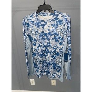 NEW HUK Men's Icon X Camo Long Sleeve Fishing Shirt (Tide Change) H1200442-958 M